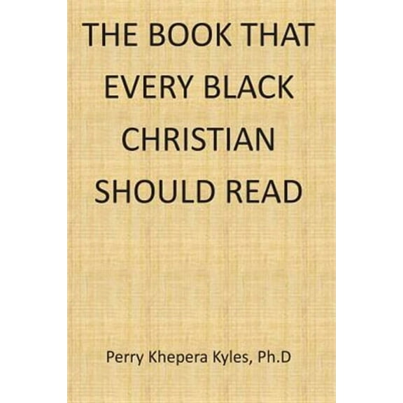 The Book That Every Black Christian Should Read