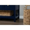 thumbnail image 5 of Elegant Decor Theo 60" Zinc Alloy MDF Single Bathroom Vanity in Blue, 5 of 8