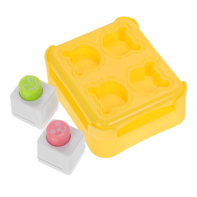 Cute Bear Rice Ball Maker Mold Cartoon Sushi Mold Onigiri Shaper DIY Japanese Sushi Onigiri Musubi Maker Mold Shaker Kitchen Utensil