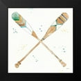 thumbnail image 2 of Tavoletti, Anne 20x20 Black Modern Framed Museum Art Print Titled - Lakehouse Oars, 2 of 5