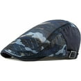 thumbnail image 7 of CoCopeaunts Beret Hats for Men Summer Sun Breathable Men Trucker Mesh Cap Adjustable Camouflage Ivy Flat Cap Newsboy Hat, 7 of 7