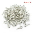 thumbnail image 1 of Wweixi 100 Pcs Vis pour Bijoux Argile Résine Perle Plastique 10mm, 1 of 6