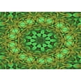 thumbnail image 1 of Ahgly Company Machine Washable Indoor Rectangle Transitional Pea Green Area Rugs, 4' x 6', 1 of 7