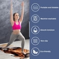 thumbnail image 2 of Horse Gym Towel with Storage Bag, 72.8"x26.8", Suitable for Yoga, Pilates, Fitness, etc. - Yoga Towel, Yoga Towels, Yoga Mat Towel, 2 of 6