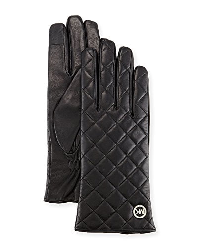 michael kors black gloves