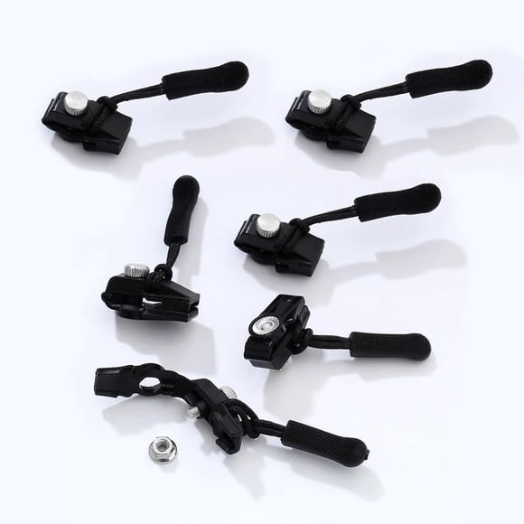 Birdeem 6Pcs Universal Zipper Repair Kit Instant Zippers Replacement Zip Slider Teeth Zippers Design Arts Crafts and Sewing Fasteners Zipper Repair Kit