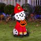 thumbnail image 2 of Perro bombero inflable Gemmy de 107 cm con luz para Halloween, 2 of 5