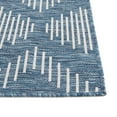 thumbnail image 5 of Unique Loom Outdoor Modern Collection Area Rug - Tambor (2' x 6' Runner Blue/Ivory), 5 of 6