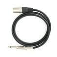 thumbnail image 4 of ANGGREK 6.35mm XLR Cable, Balanced Signal Interconnection Cable Aluminum Alloy For Car Subwoofers For Car Horns, 4 of 8