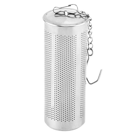 

RichYS Tea Infuser with Chain Rustproof Anti-deformed Easy to Clean Spill Resistant Even Drainage Stainless Steel Fine Mesh Tea Filter for Office