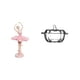 thumbnail image 1 of Estatua de la bailarina,Estatua de niña de ballet Escultura de niña de resina Artesanía,Figura de bailarina para decoración de escritorio,Plato de dulces,Plato de dulces de vidrio con tapa, 1 of 8