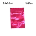 thumbnail image 4 of Injueey Paquete de 100 piezas Bolsa de papel de aluminio Sello para el hogar Soportes para polvos cosméticos Paquete con cierre hermético Type2 NO2, 4 of 6