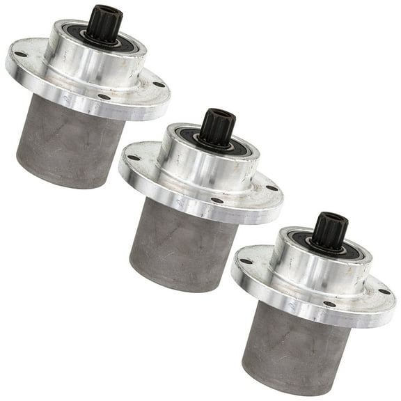munirater 3-Pack Spindle Assembly Replacement for Hustler 783506 Zero Turn Mower Deck FasTrak Mini Z and Super Mini Z 44 and 52 inch Decks
