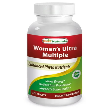 Best Naturals Ultra multivitamines 120 comprimés femmes