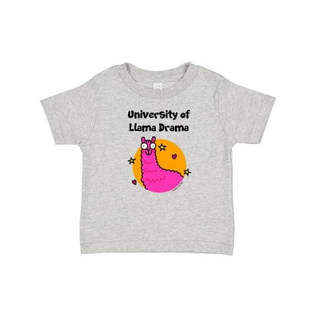 

Inktastic University of Llama Drama Gift Toddler Boy or Toddler Girl T-Shirt