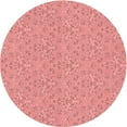 thumbnail image 1 of Ahgly Tapis Rond Lavable en Machine Intérieur Transitionnel Rose Pastel, 3 Pieds Rond, 1 of 7