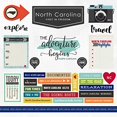 thumbnail image 1 of North Carolina Adventure Scrapbook Stickers (61101), 1 of 2