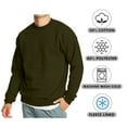 thumbnail image 3 of Men's Crew Neck Fleece-Lined Pullover Sweater (S-2XL), 3 of 4