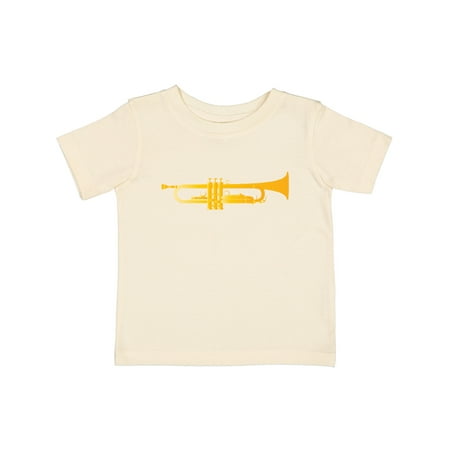 

Inktastic Trumpet Gold Brass Music Instrument Gift Baby Boy or Baby Girl T-Shirt