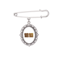 thumbnail image 1 of Encouragement Wealth Faith Quality Value Brooch Pin Dress Shirt Shawl Clips, 1 of 3