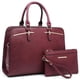 thumbnail image 1 of Bolso Dasein Fashion de piel sintética para mujer, juego de 2 piezas, 1 of 5