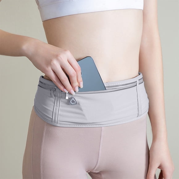 Sac de Taille Léger pour Femmes - Sac de Sport Respirant avec Bandes Réfléchissantes et Trou pour Écouteurs - Ceinture Réglable Résistante à l'Eau pour Randonnée, Cyclisme, Entraînement Physique – Cadeau Idéal pour Femmes Actives
