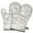 Pioneer Flower Floral, variant on Cute Oven Mitts,Pioneer Flower Floral Print Pattern Oven Mitt 2-Pack Set,Kitchen Gloves for Oven,Heat Resistant Oven Mitts 7.7"x12"