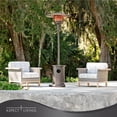 thumbnail image 6 of Aspect Living Mocha Finish Patio Heater with Table, 6 of 10