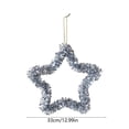 thumbnail image 3 of Nkmbld 2Pcs Patriotic Star Ornaments 4th of July Hanging Pendants for Tree Glitter Blue Red Star Charms with String for Independence Day Party Decor, 3 of 8