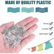 thumbnail image 3 of 30-Pack Transparent Mini Clothespins for Photos and Crafts, 3 of 5