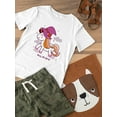 thumbnail image 3 of Cute Unicorn In Witch Costume T-Shirt Toddler -Image by Shutterstock,  2 Toddler, 3 of 4