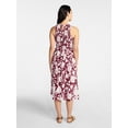 thumbnail image 2 of Time and Tru Women's Sleeveless Smocked Midi Dress, Sizes XS-XXXL, 2 of 4