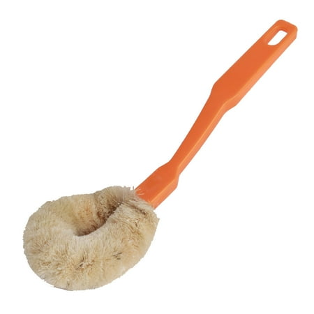 

Household Plastic Grip Dish Bowl Pan Cleaner Cleaning Brush Remover 24.5cm Long