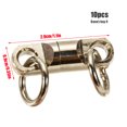 thumbnail image 4 of Greeniant 10 piezas giratorias de pesca diseño único Tauten línea soldador Loop3.5 # (10 piezas) Pescar  Loop9 # (10 piezas) Greeniant OD019622-04, 4 of 6
