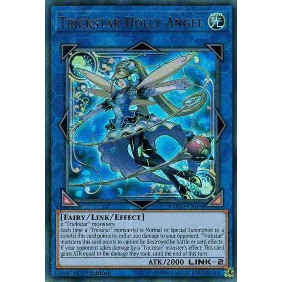 YuGiOh Code of the Duelist Ultra Rare Trickstar Holly Angel COTD-EN044