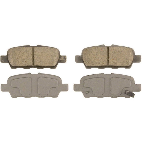 Rear Brake Pad Set - Compatible with 2009 - 2021 Nissan Murano 2010 2011 2012 2013 2014 2015 2016 2017 2018 2019 2020