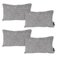 thumbnail image 1 of Cojín Riñonera Decorativa Delta Rectangular Set de 4 Acero, 1 of 4