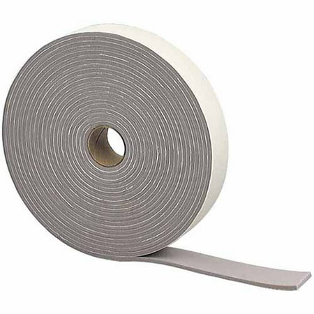 M-D Products 02352 Gray Camper Seal Foam Weather Strip, 3/16