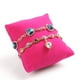 thumbnail image 2 of Qarigey Almohada Cojín Algodón Suavidad Reloj de Escaparate Exhibición Almohadas Relojes Caja Suministro Mostrar Accesorios Ropa, zapatos y accesorios Miscelánea Rosa roja 8 * 8 * 3.5 cm, 2 of 3