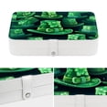 thumbnail image 4 of Saint Patrick's Day Portable PU Leather Organizer Box with Removable Compartment for Jewelry Display and Storage - Jewelry Boxes Included, 4 of 6