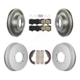 thumbnail image 1 of Transit Auto Front Rear Disc Brake Rotors Ceramic Pads and Coated Drum Kit for Car Toyota Tacoma KGA-106306, 1 of 11