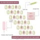 thumbnail image 4 of Presiona Uñas Glamnetic x Hello Kitty® Keroppi™ Green, 4 of 6