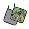 thumbnail image 2 of Caroline's Treasures German Shorthaired Pointer St Patrick's Pair of Pot Holders, 2 of 2