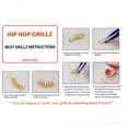 thumbnail image 4 of Metal Grillz Vampire Fangs Dracula Hip Hop Grills for Your Teeth, 4 of 4