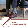 Hims Shoe Horn Wooden Lazy Shoe Helper Travel Hoe Horn for Adults Women