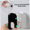 thumbnail image 4 of Qyaukm Wall Mount Automatic Toothpaste Dispenser, Hands-Free Bathroom Toothpaste Squeezer for Family & Adults, Quantitative Pump with Adhesive Stickers, 1*Toothpaste Squeezer, 4 of 9