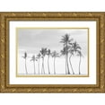 thumbnail image 1 of Murdock, Ramona 18x13 Gold Ornate Wood Framed with Double Matting Museum Art Print Titled - Paradise in Black and White, 1 of 4