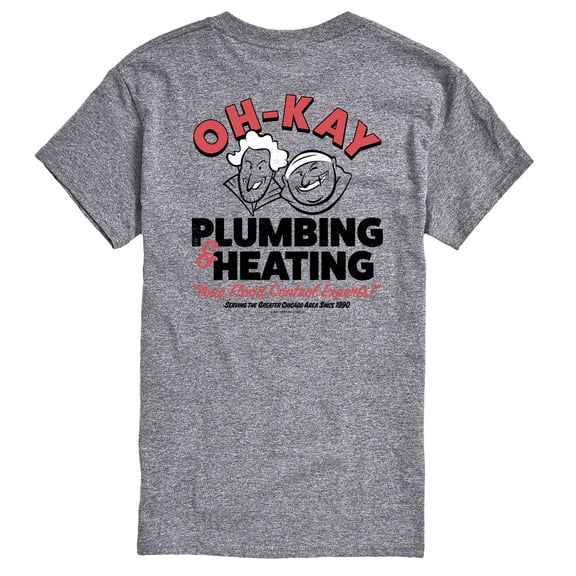 Home Alone - Ohkay Plumbing - Men's Short Sleeve Graphic T-Shirt