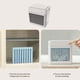 thumbnail image 5 of Ventilador De Enfriamiento De Agua Con Función De Rociado Enfriador De Aire Ajustable De 3 Velocidades De Viento Con Tanque De Agua De 310 Ml Batería Incorporada De 4000 Mah Vogacara EL011163-00, 5 of 5