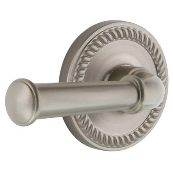 Grandeur Newgeo_Prv_238_Lh Newport Solid Brass Left Handed Privacy Set - Nickel